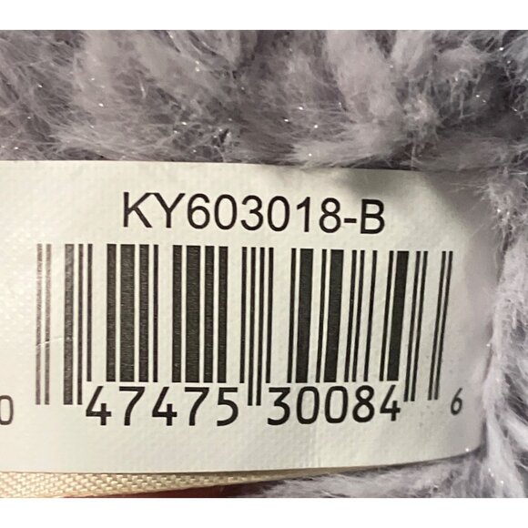 Plush Striped-Ear Elephant Toy - Soft Adorable & Cuddly For Kids Grey/Blue - Picture 7 of 10